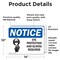 Signmission 10 in Height, 14 in Width, Vinyl Decal, Rectangle OS-2PACK-NS-D-1014-L-12315 - alternate 6
